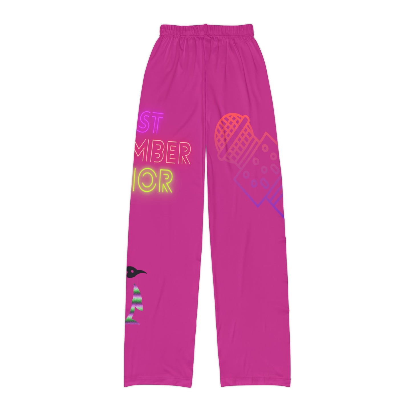 Kids Pajama Pants: Music Pink