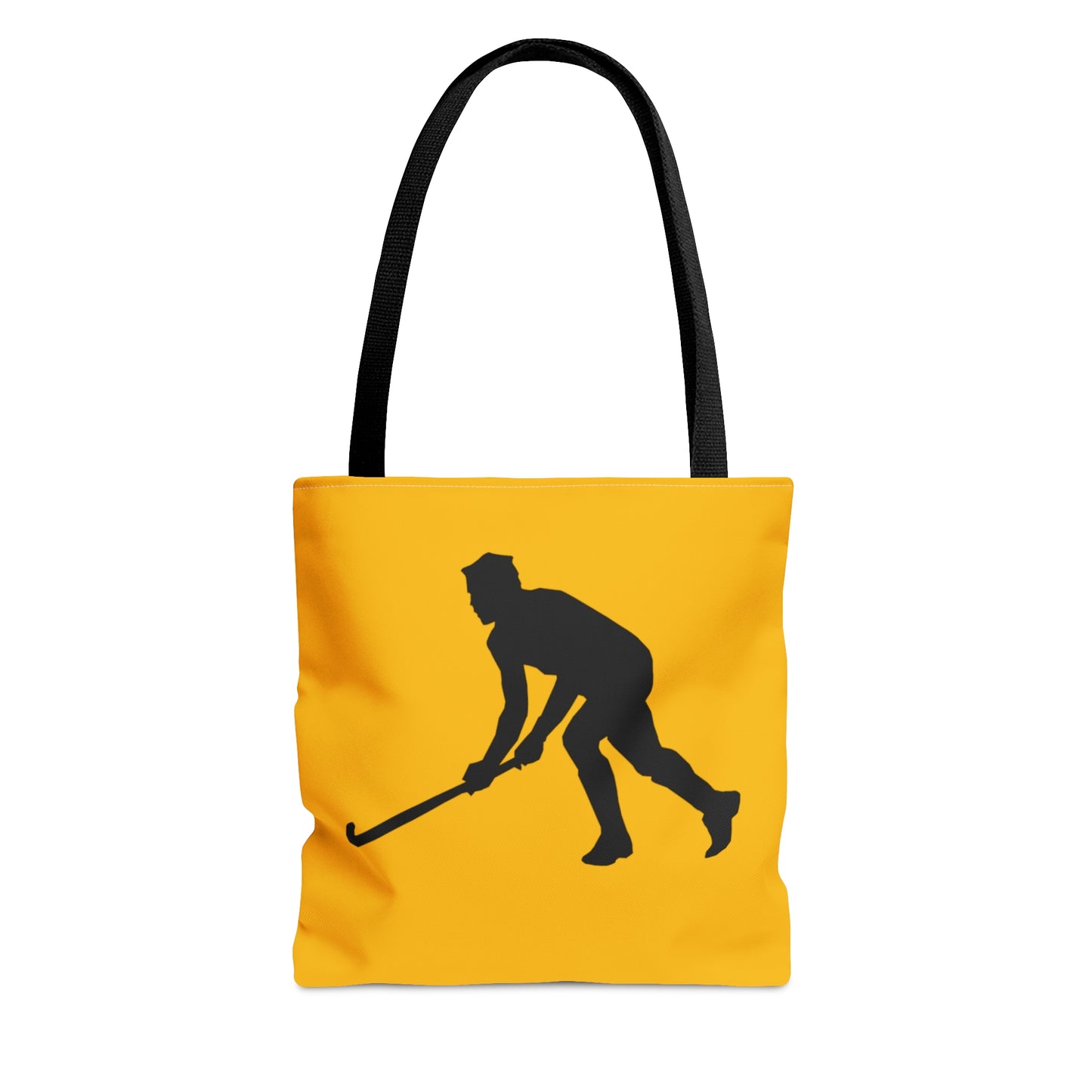 Tote Bag: Hockey Yellow