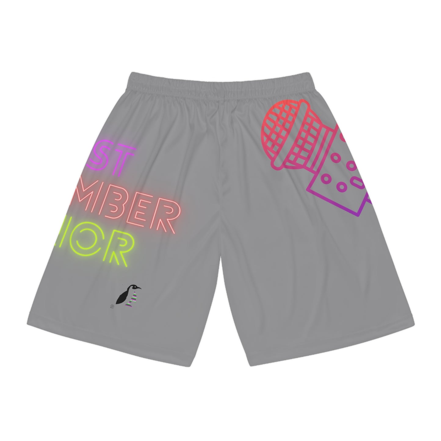 Basketball Shorts: Music Grey