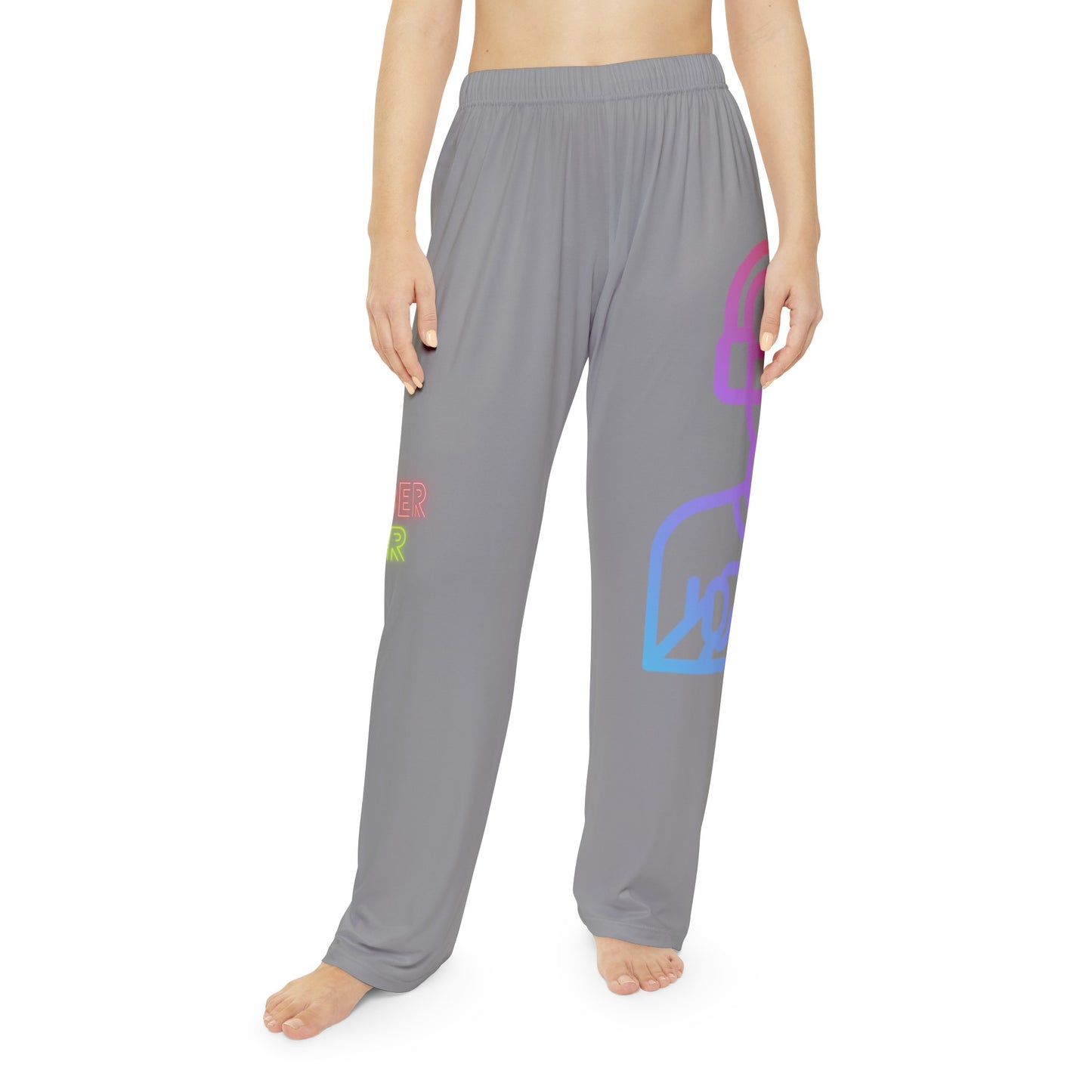 Women's Pajama Pants: Gaming Grey