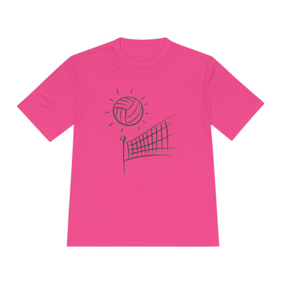 Moisture Wicking Tee: Volleyball #3