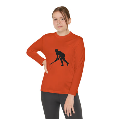 Youth Long Sleeve Competitor Tee: Hockey 