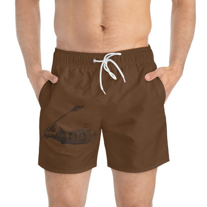 Swim Trunks: Writing Brown