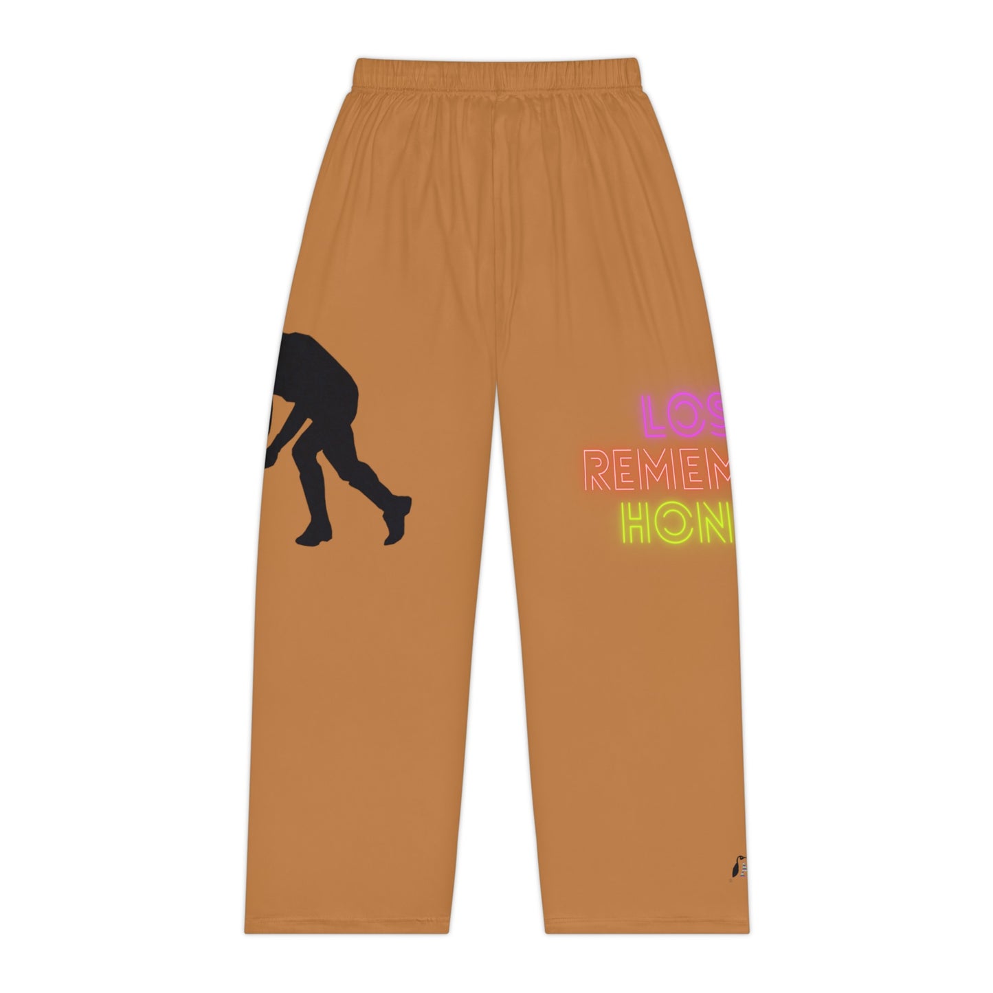 Women's Pajama Pants: Hockey Lite Brown