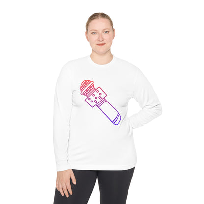 Lightweight Long Sleeve Tee: Music #1