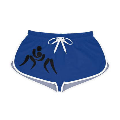 Women's Relaxed Shorts: Wrestling Dark Blue