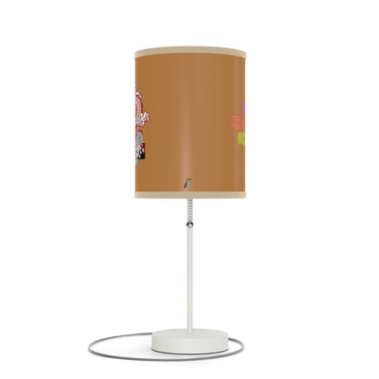 Lamp on a Stand, US|CA plug: Dragons Lite Brown