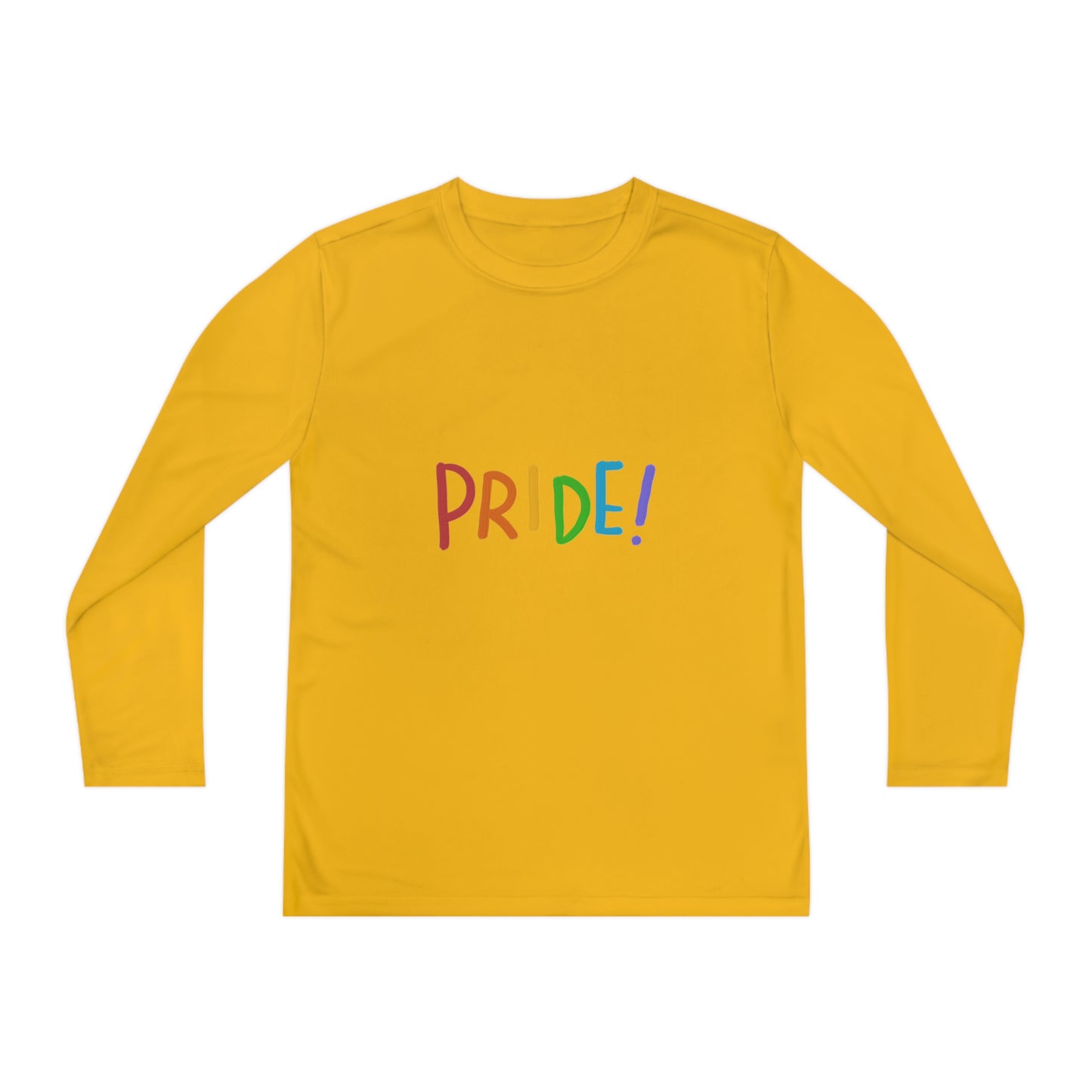 Youth Long Sleeve Competitor Tee: LGBTQ Pride 