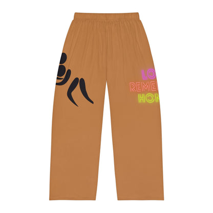 Men's Pajama Pants: Wrestling Lite Brown