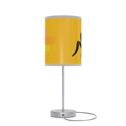 Lamp on a Stand, US|CA plug: Wrestling Yellow