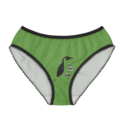 Women's Briefs: Hockey Green