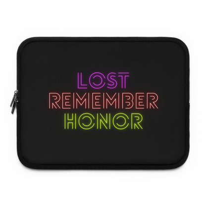 Laptop Sleeve: Lost Remember Honor Black