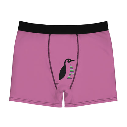 Men's Boxer Briefs: LGBTQ Pride Lite Pink