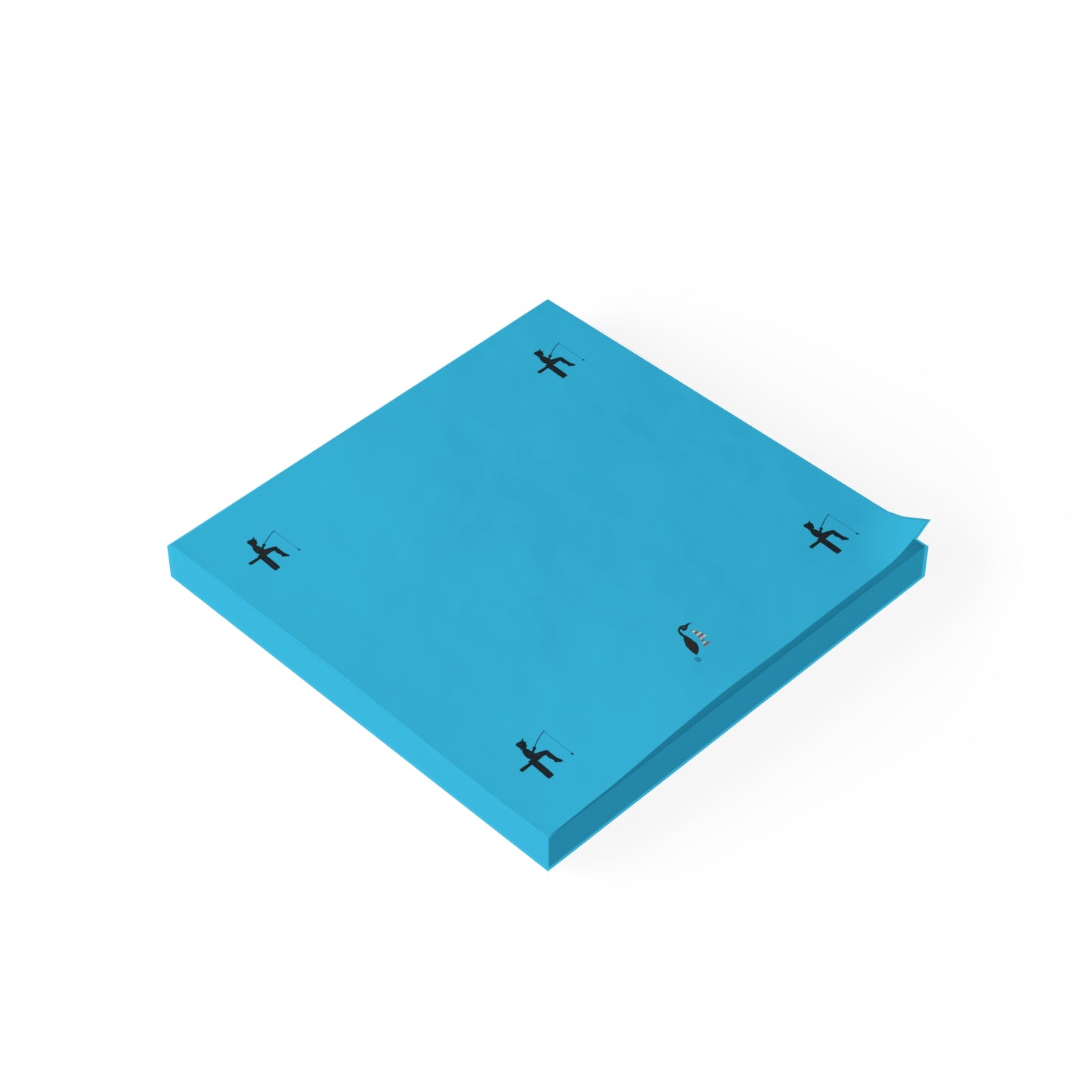 Post-it® Note Pads: Fishing Turquoise