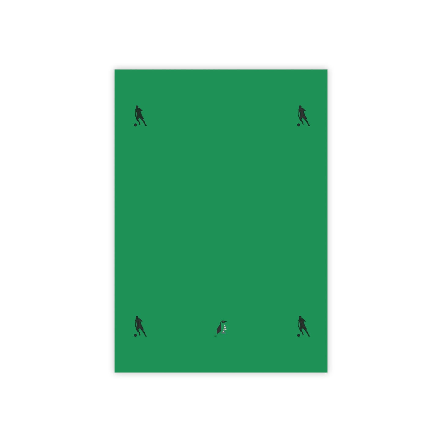 Post-it® Note Pads: Soccer Dark Green