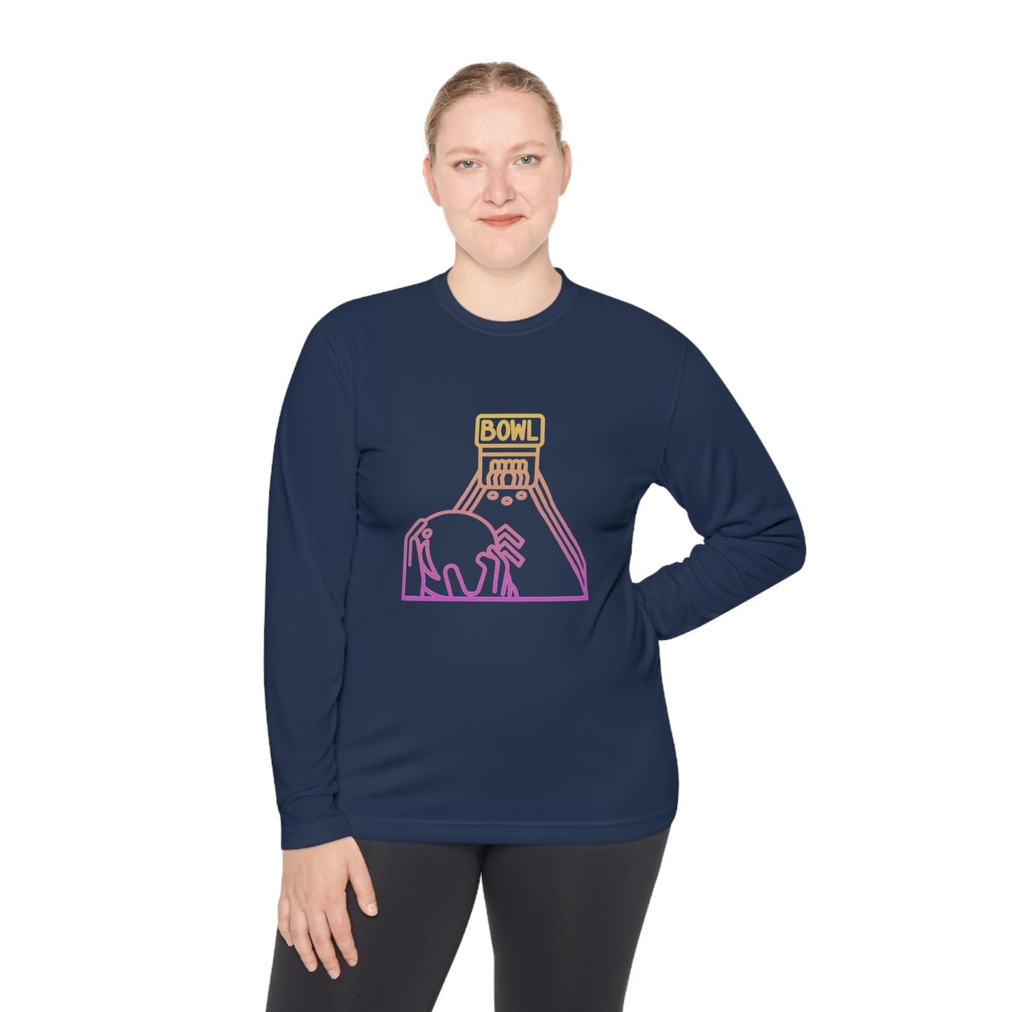 Lightweight Long Sleeve Tee: Bowling #2