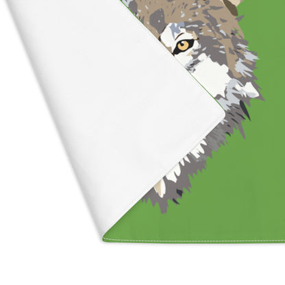 Placemat, 1pc: Wolves Green