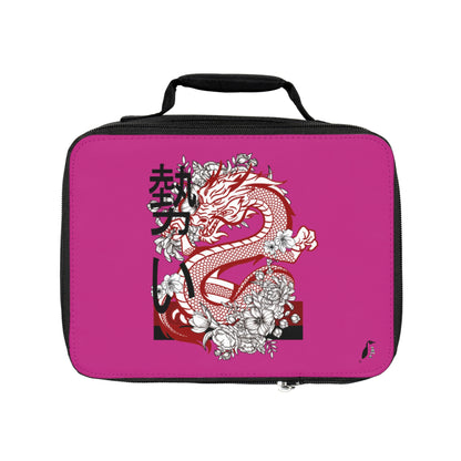 Lunch Bag: Dragons Pink