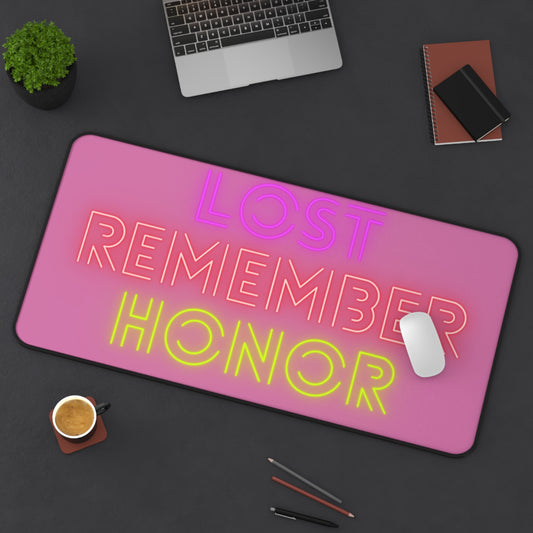 Desk Mat: Lost Remember Honor Lite Pink