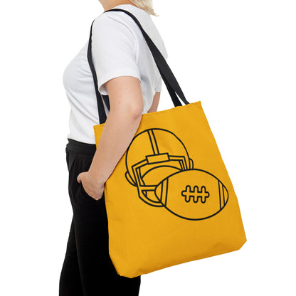 Tote Bag: Football Yellow