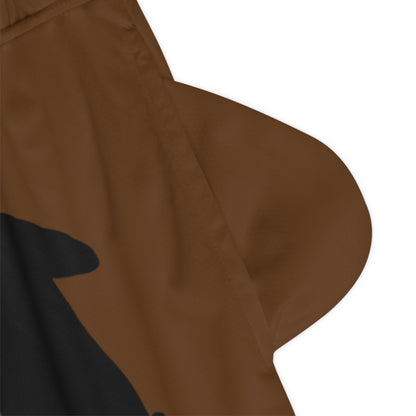 Basketball Rib Shorts: Soccer Brown