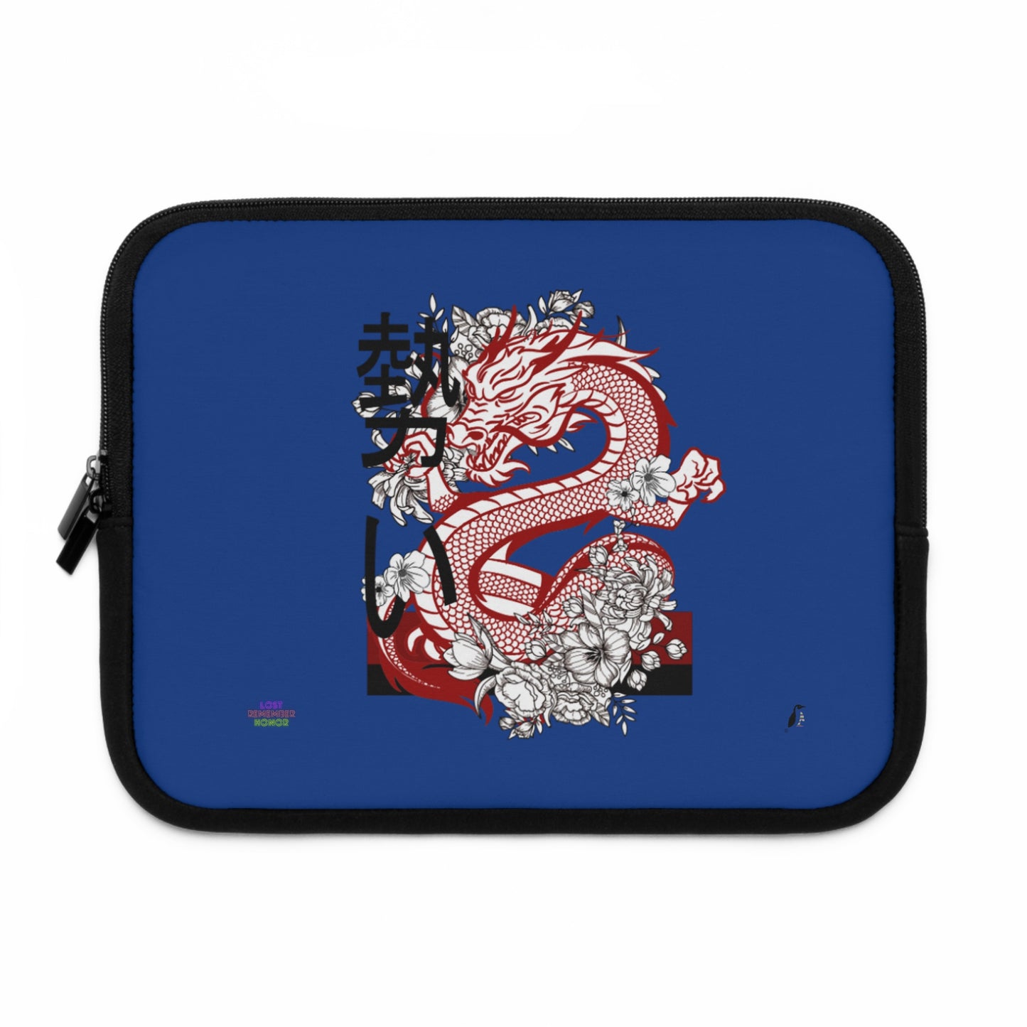 Laptop Sleeve: Dragons Dark Blue