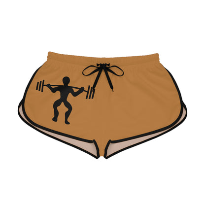 Women's Relaxed Shorts: Weightlifting Lite Brown