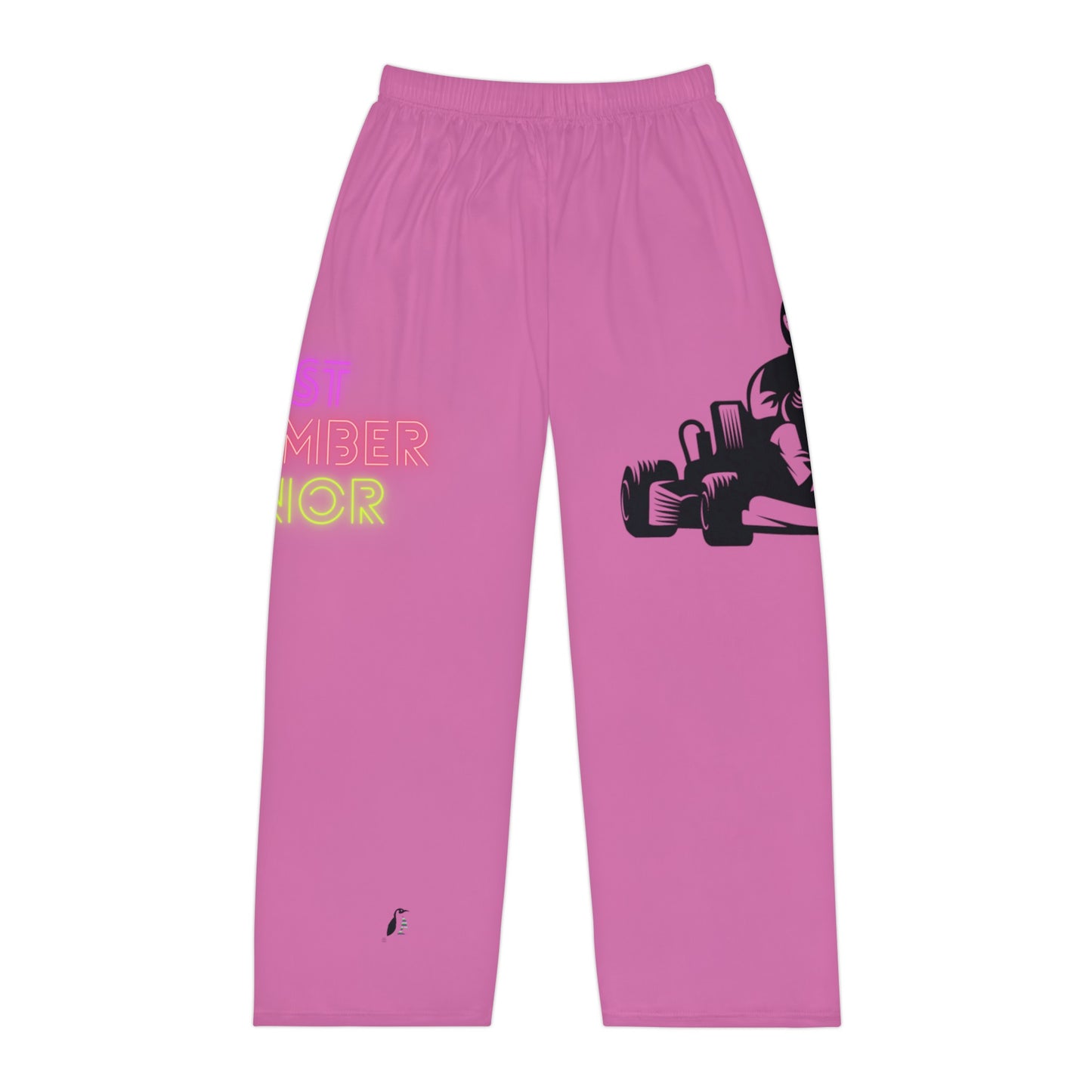 Men's Pajama Pants: Racing Lite Pink