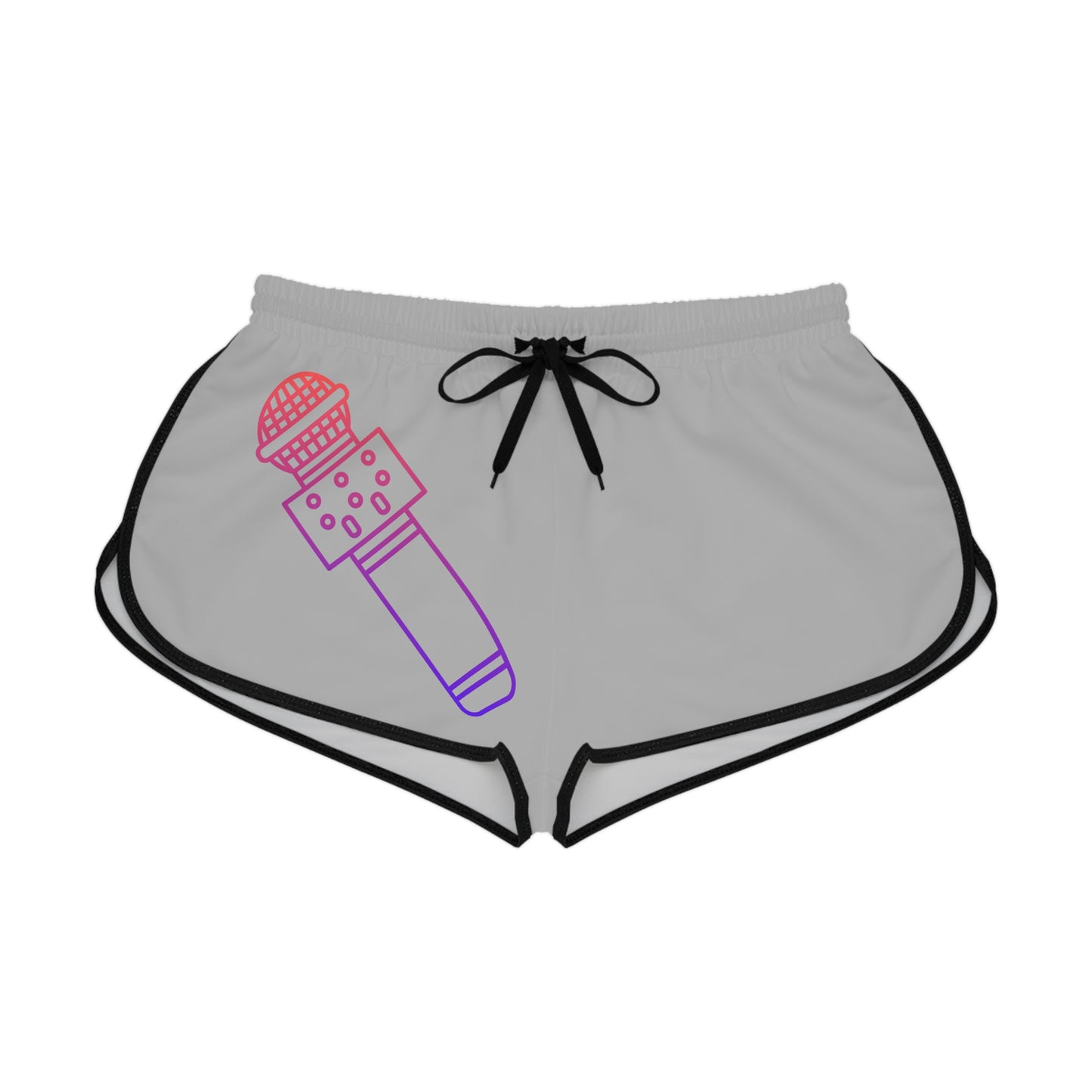 Women's Relaxed Shorts: Music Lite Grey