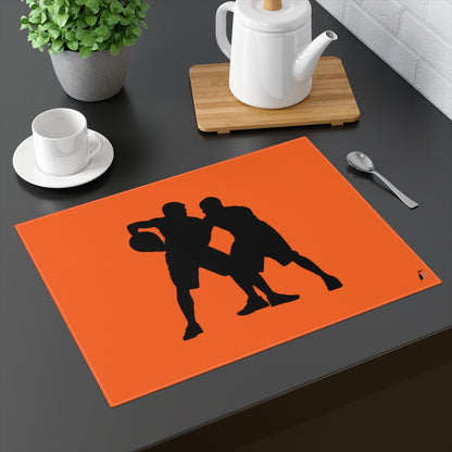 Placemat, 1pc: Basketball Orange