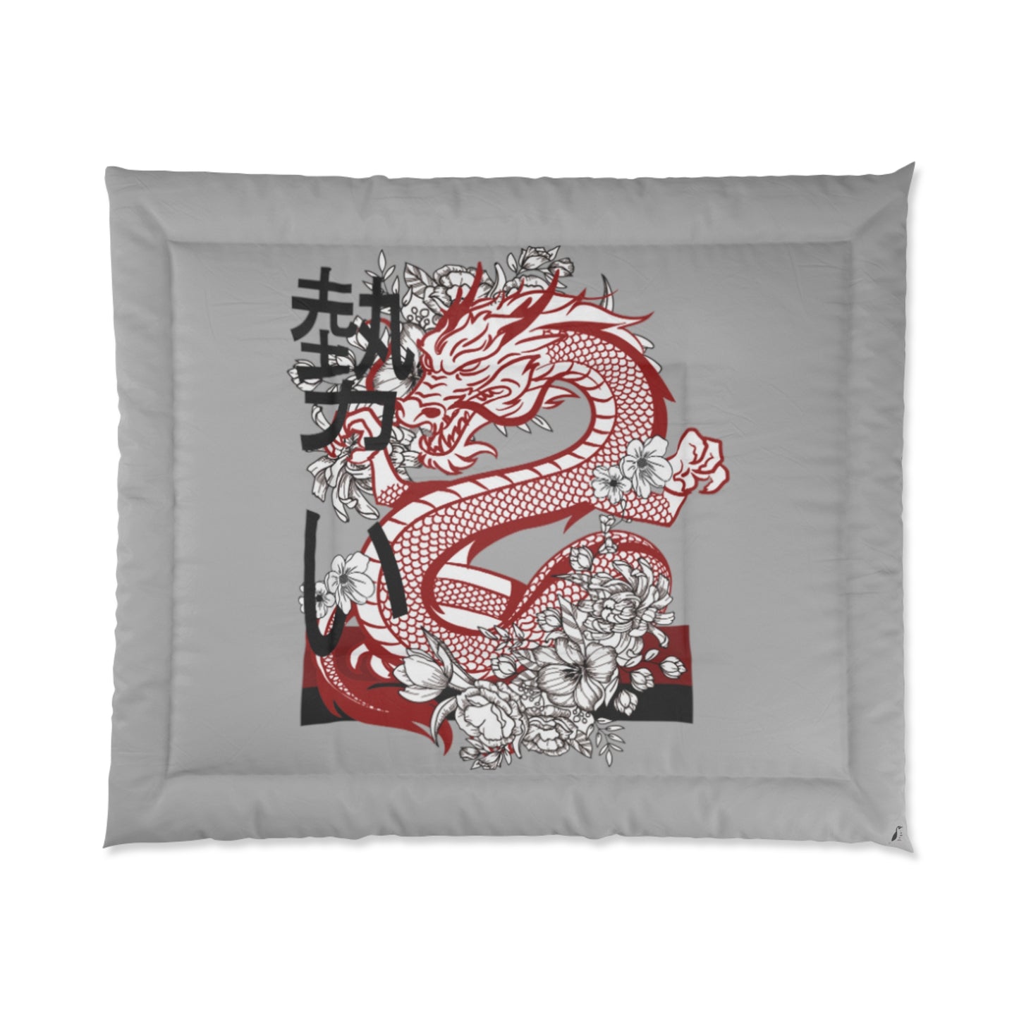 Comforter: Dragons Lite Grey