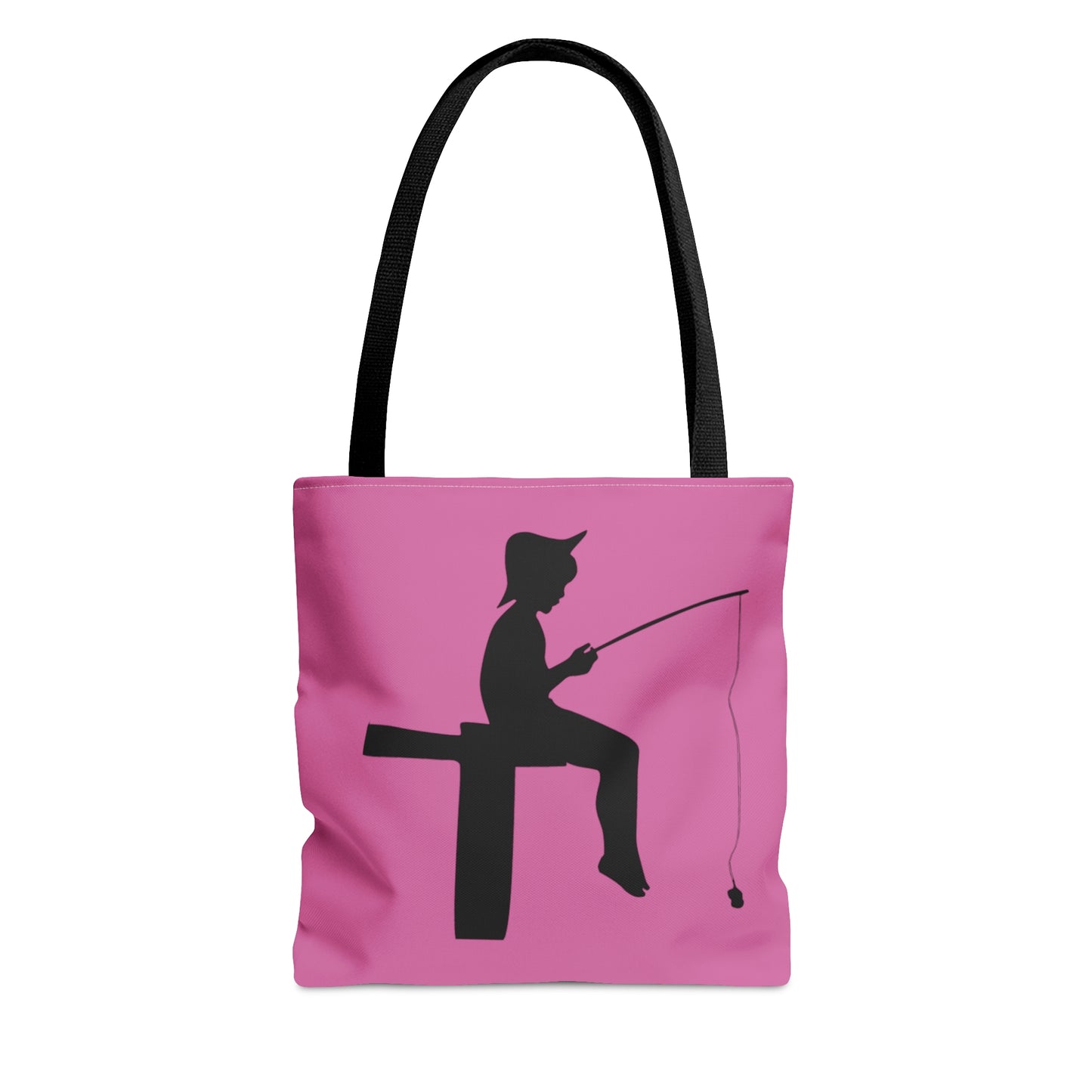 Tote Bag: Fishing Lite Pink