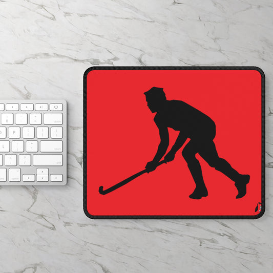 Gaming Mouse Pad: Hockey Red