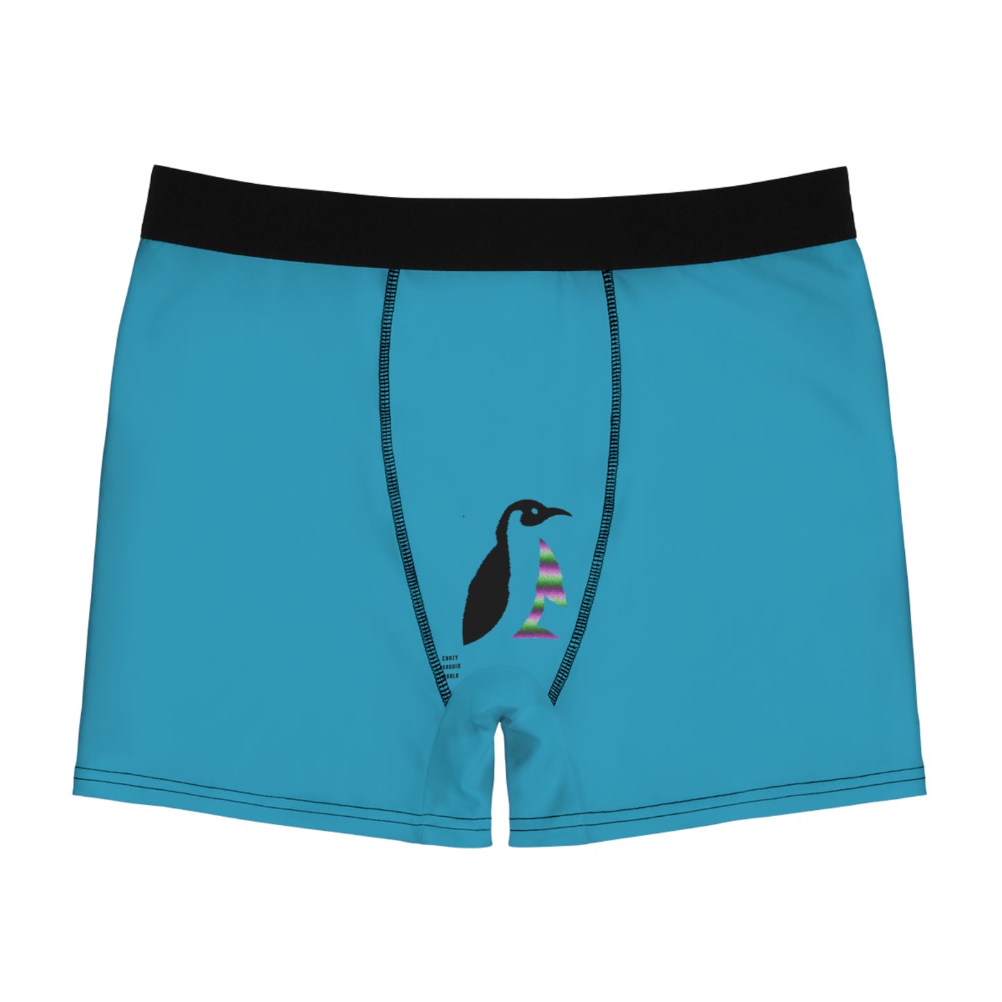 Men's Boxer Briefs: Dragons Turquoise