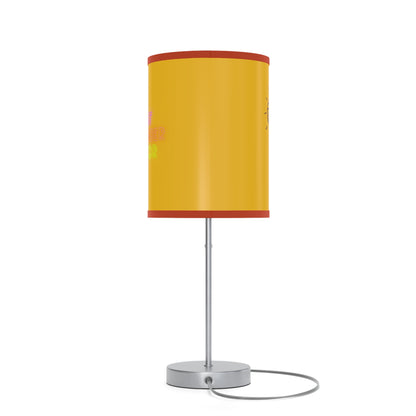 Lamp on a Stand, US|CA plug: Volleyball Yellow