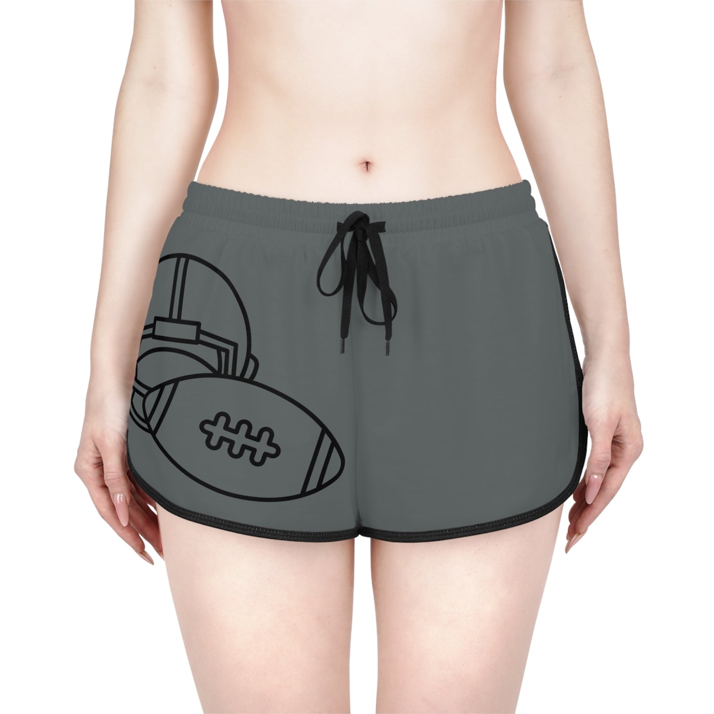 Women's Relaxed Shorts: Football Dark Grey