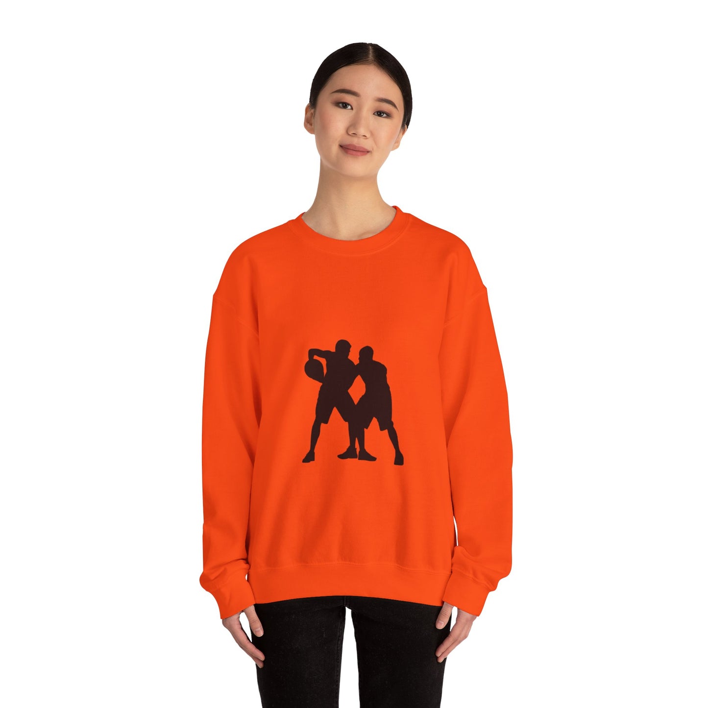 Heavy Blend™ Crewneck Sweatshirt: Basketball #1