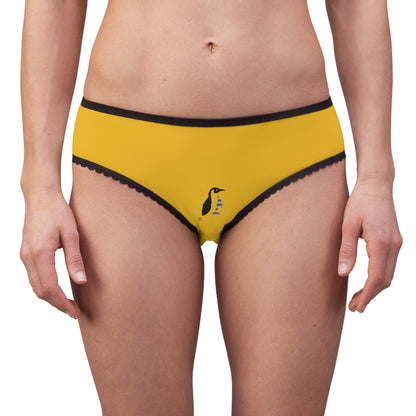 Women's Briefs: Lost Remember Honor Yellow