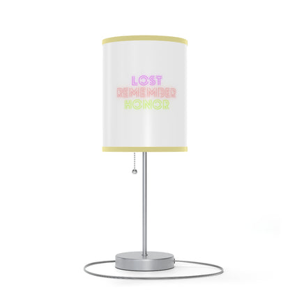 Lamp on a Stand, US|CA plug: Football White