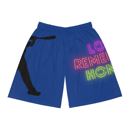 Basketball Shorts: Baseball Dark Blue