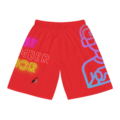 Basketball Shorts: Gaming Red