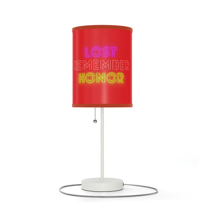 Lamp on a Stand, US|CA plug: Wrestling Red