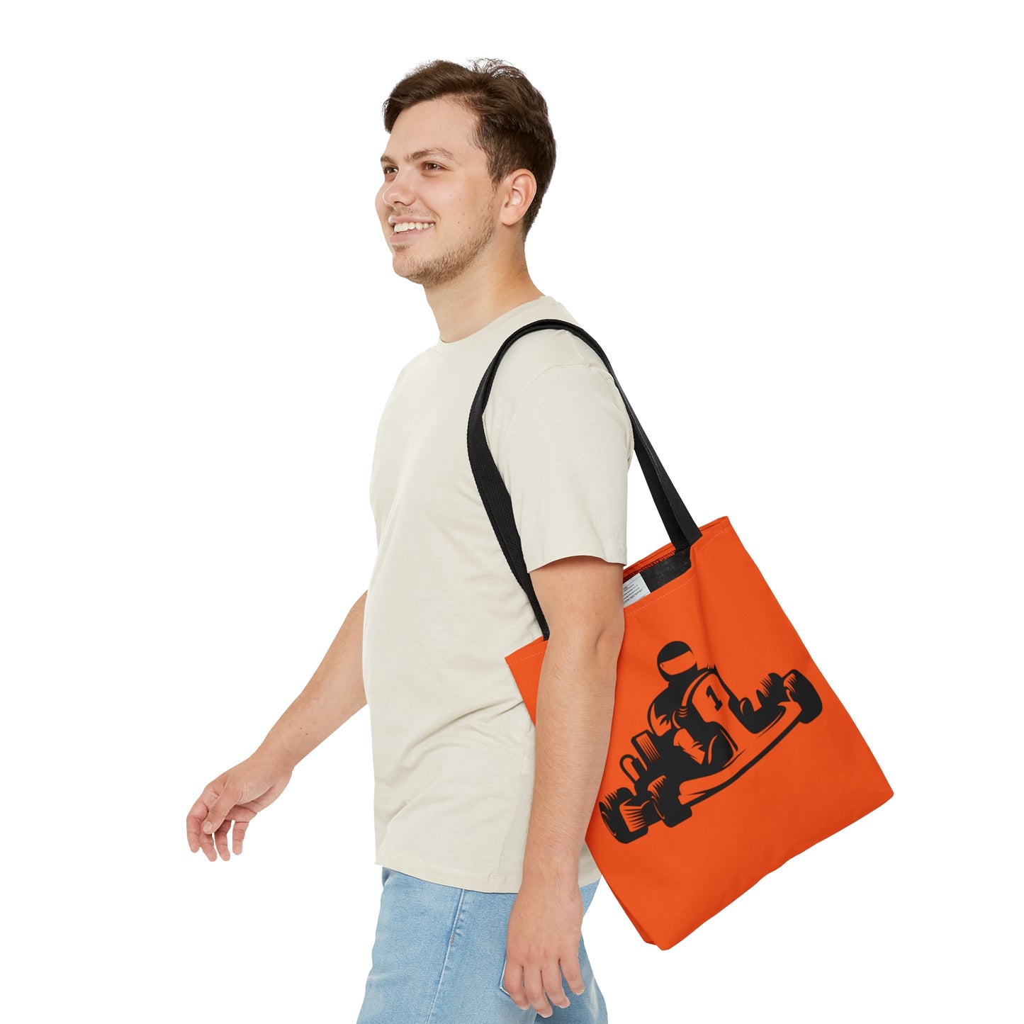 Tote Bag: Racing Orange