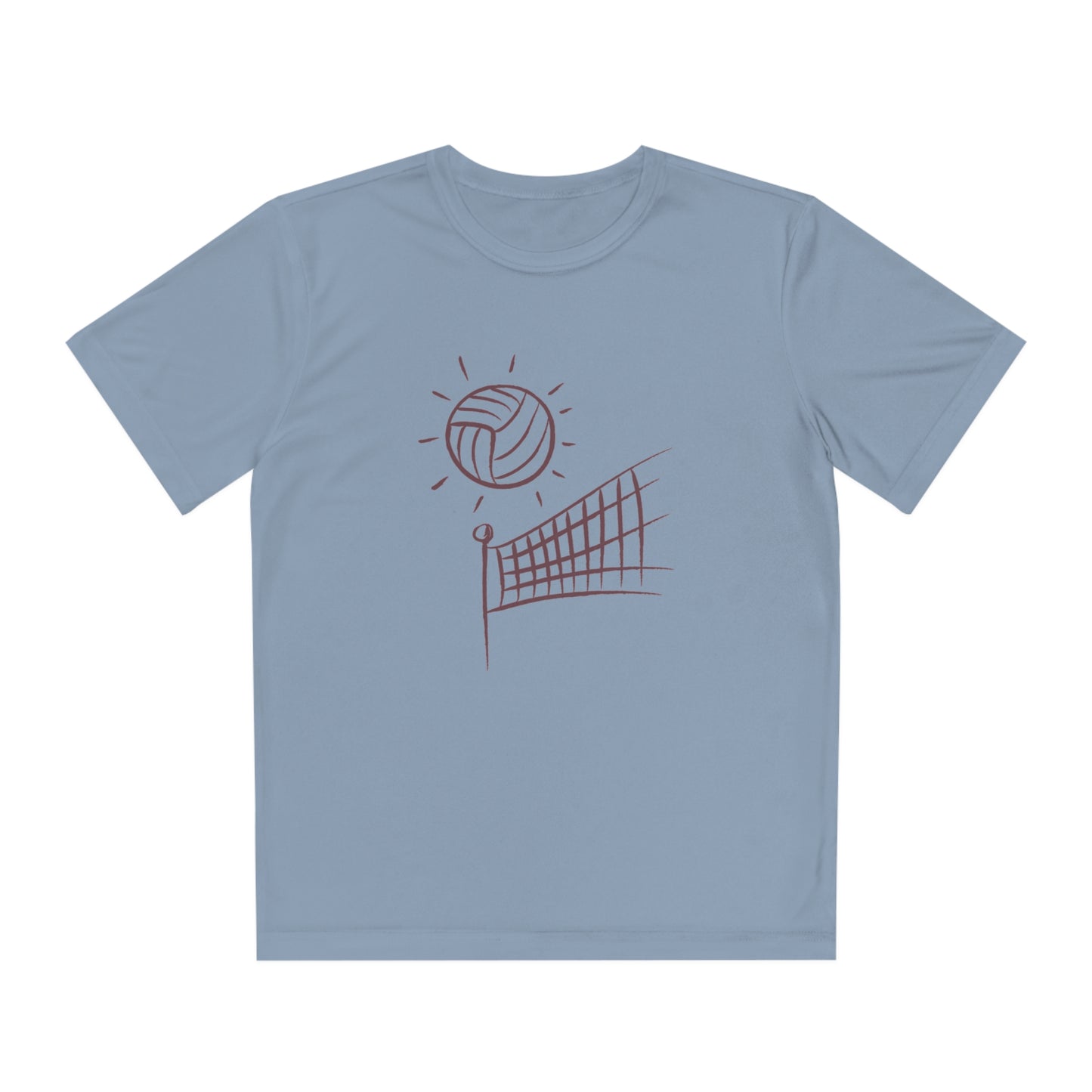 Youth Competitor Tee #2: Volleyball 