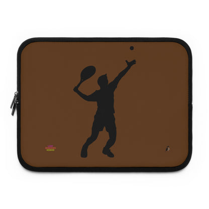 Laptop Sleeve: Tennis Brown