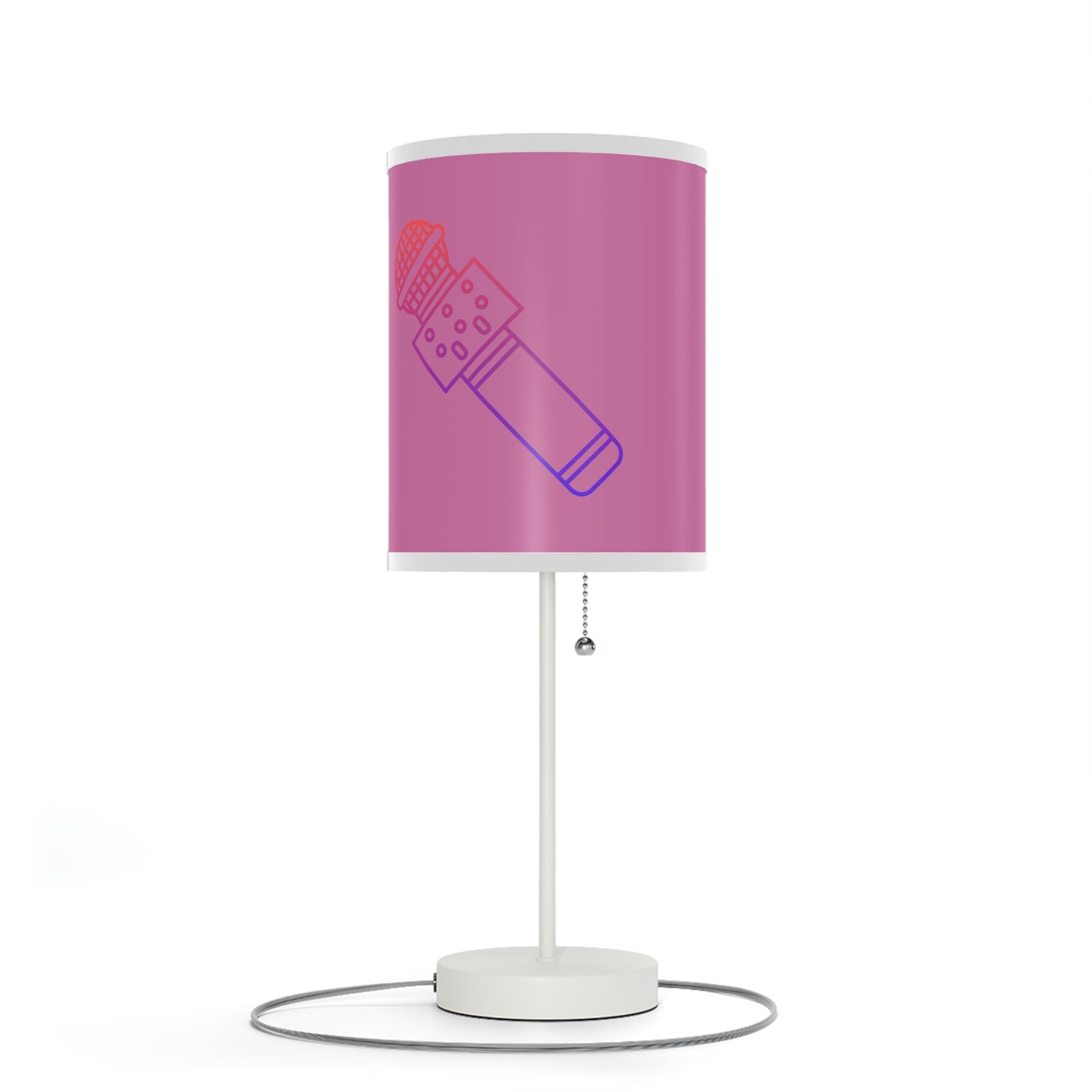 Lamp on a Stand, US|CA plug: Music Lite Pink