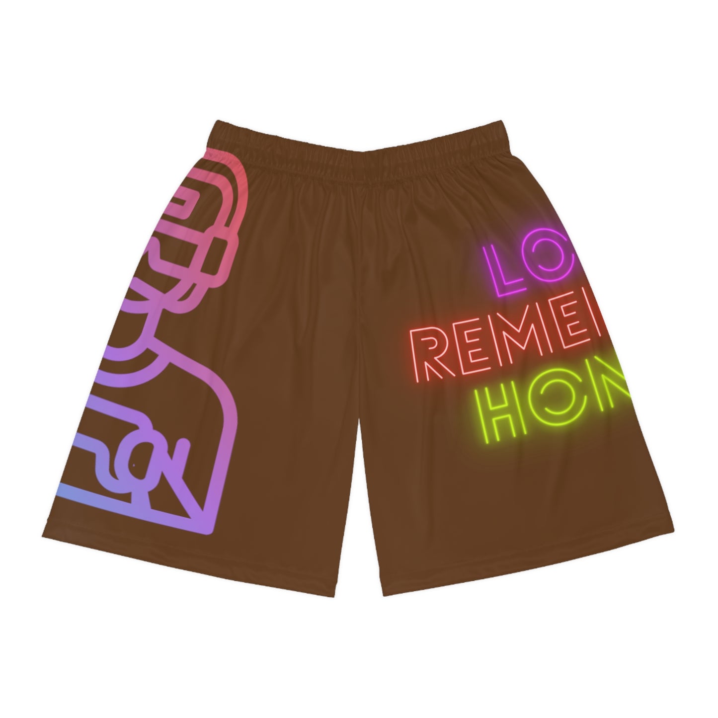 Basketball Shorts: Gaming Brown