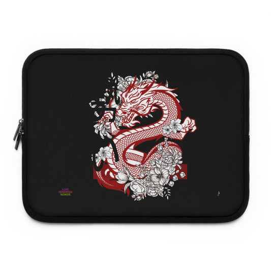 Laptop Sleeve: Dragons Black