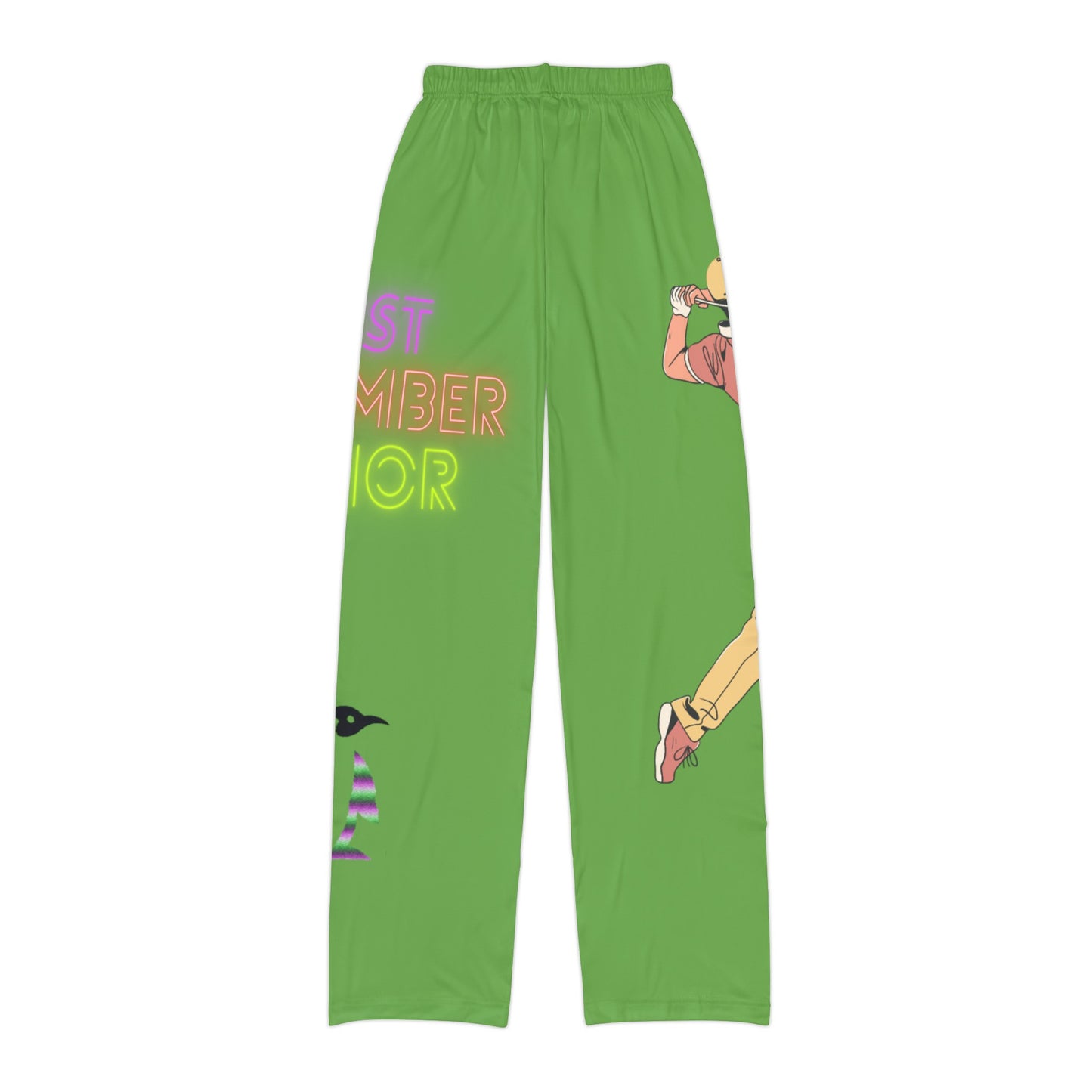 Kids Pajama Pants: Golf Green