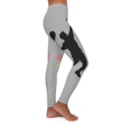 Women's Spandex Leggings: Tennis Lite Grey